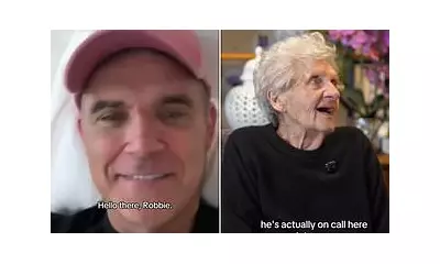 Robbie Williams Grants 94-Year-Old Superfan Norma's 'Life Wish' in Heartwarming Video Call