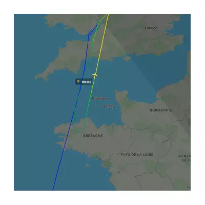 Ryanair Flight Declares Mid-Air Emergency, Diverts to Birmingham