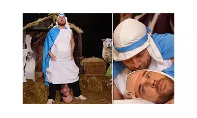Sam Thompson 'Gives Birth' to Pete Wicks as Jesus in Hilarious Podcast Nativity