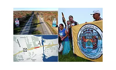 Shinnecock Tribe Sues New York State Over 'Illegal' Highway on Sovereign Land