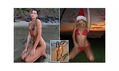 Stars Swap Snow for Sand: Celebrities' Sunny Holiday Getaways Revealed