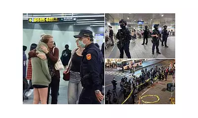 Taipei Knife Rampage: Nine Injured as Attacker Throws Smoke Grenades
