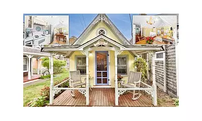 Tiny 'Gingerbread House' on Martha's Vineyard Lists for £500k+