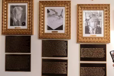 Trump Rewrites White House History with Scathing New Presidential Plaques