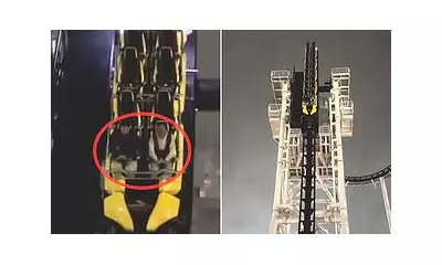 Two Men Stranded for an Hour on Malfunctioning Roller Coaster at 130 Feet