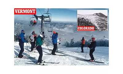 US Ski Resorts Face Snow Drought as Unseasonal Heat Drives Tourists East
