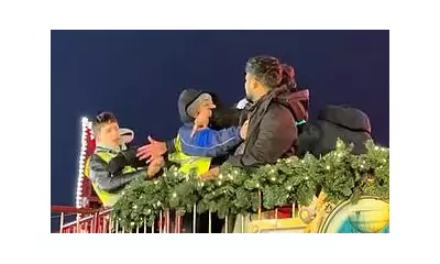 Winter Wonderland Boxing Day Brawl: Security Guards Clash With Each Other