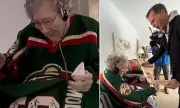 108-Year-Old Minnesota Hockey Fan Gets Dream Visit from Legend Mike Modano