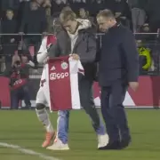 Ajax Starlet, 19, Fights Tears in Tribute to Girlfriend Killed in Hit-and-Run