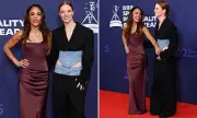 Alex Scott and Jess Glynne's Red Carpet Reunion at BBC SPOTY After I'm A Celeb Exit