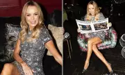 Amanda Holden Launches DFS Furniture Range in Sparkly London Showcase