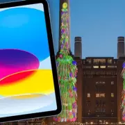 Apple's iPad Transforms Battersea Power Station with 24 Festive Designs
