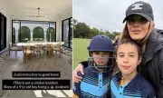 Bec Judd's Christmas Chaos: Twins Destroy £7.3m Mansion's Curtains