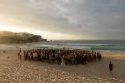 Bondi Beach Swim Clubs Form Human Circle in Tribute to Attack Victims