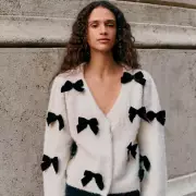 Bow Cardigans from Next, Roman & More: The Chic NYE Knitwear Trend