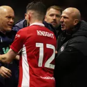 Bristol City vs Millwall ends in ugly brawl as Alex Neil is shoved