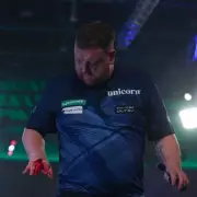 Cameron Menzies' Firework Stunt Preceded Bloody Table Punch at Darts World Championship