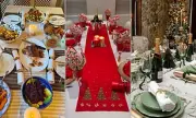 Celebrity Christmas Tables Judged: From 'Showstopper' to 'Chaotic'