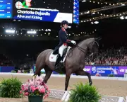 Charlotte Dujardin Second at Dressage World Cup After Emotional Return from Ban