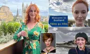 Christina Hendricks' Favourite Holiday Spot Revealed: It's Edinburgh