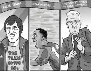 David Squires' 2025 Cartoon Highlights: A Satirical Football Year in Review