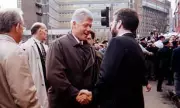 Declassified Files: Clinton's 1995 Adams Handshake Defied White House Plan