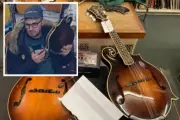 Drunken thief returns stolen mandolins to New Jersey music store with apology note