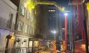 Four Rescued, 36 Evacuated in Central London Hotel Blaze