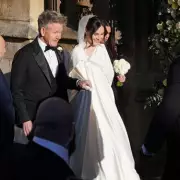 Gordon Ramsay beams with pride walking Holly down aisle amid Peaty family feud