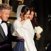 Gordon Ramsay's Six-Word Dig at Adam Peaty's Mum Revealed in Wedding Speech