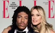 Heidi Klum, 52, and son Henry, 20, star on ELLE cover as he enters fashion
