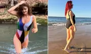 Helena Christensen & Dianne Buswell Lead Stars' Festive Snaps on Boxing Day