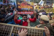Hundreds Protest in Delhi Over Hindu Man's Killing in Bangladesh