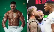 Jake Paul Fears Mount as Ripped Anthony Joshua Shows Off Physique Ahead of £140m Fight
