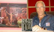 Jeffrey Epstein's Bizarre 'Coming of Age' Mural & FBI Photos Revealed in DOJ Dump