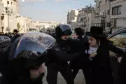 Jerusalem Clash: 13 Officers Injured, 4 Arrested in Ultra-Orthodox Protest