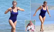 Julie Bishop, 69, Shows Off Fit Figure in Perth Beach Holiday with Boyfriend