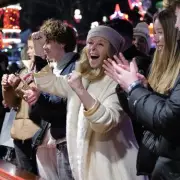 Kate Garraway's Festive Fun: TV Star Shines at Winter Wonderland with Kids
