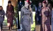 Kate's Chocolate Tones & Royal Style: Sandringham Christmas Fashion 2023