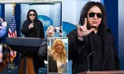 Kiss Star Gene Simmons Crashes White House Briefing to Champion Musicians' Rights