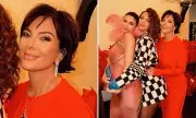 Kris Jenner, 70, Outshines Daughters in Festive Snaps After £100k Facelift