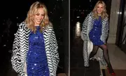 Kylie Minogue, 57, Stuns in London Promoting 10th Anniversary Christmas Album
