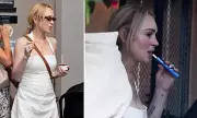 Lindsay Lohan, 39, Vapes on Miami Family Outing, Echoes 2000s Party Era