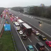 M4 Traffic Chaos: Three Lanes Closed After Crash Between J12 and J11