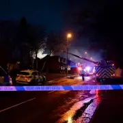 Man's Body Found After Devastating House Fire in Oldham