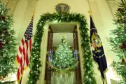 Melania Trump Unveils 'Home Is Where the Heart Is' White House Holiday Decor