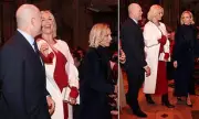Mike Tindall Shares Laugh with Hannah Waddingham at Kate's Christmas Carol Concert