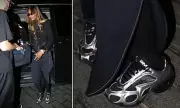 Naomi Campbell swaps heels for £145 Nike trainers in Mayfair style twist