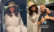 Oprah Winfrey Stops Limo for Four Fans at Sydney Jet Base