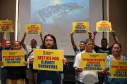 Over 100 Filipinos sue Shell in UK over deadly Typhoon Rai climate link